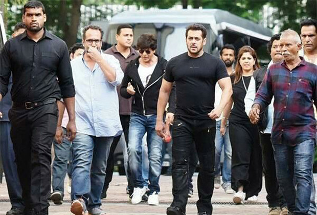  FIRST PHOTO: Salman Khan shoots with Shah Rukh Khan for Aanand L Rai’s next film 