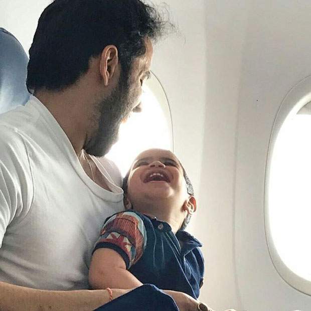 Tusshar Kapoor Shares Cute Pictures Of His Son Laksshya Bollywood Hungama