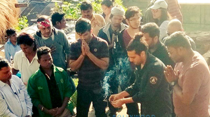 On The Sets Of The Movie Kedarnath