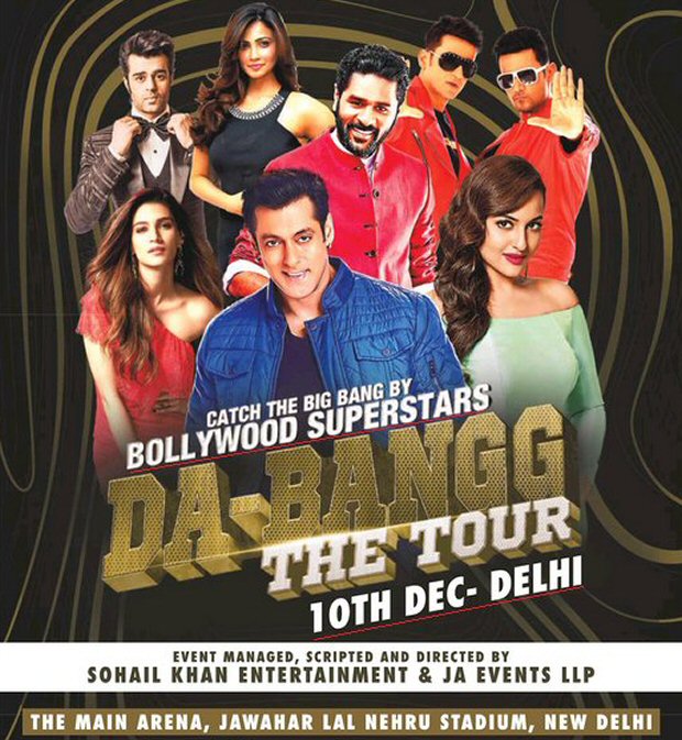  WOW! Salman Khan’s Da-Bangg The Tour to now perform in Delhi on Dec 10 
