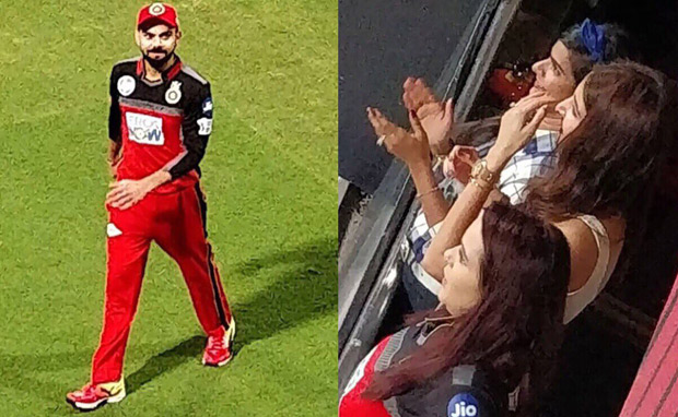 Anushka Sharma has the loudest cheers for her husband Virat Kohli during RCB vs. CSK match Anushka Sharma has the loudest cheers for her husband Virat Kohli during RCB vs. CSK match