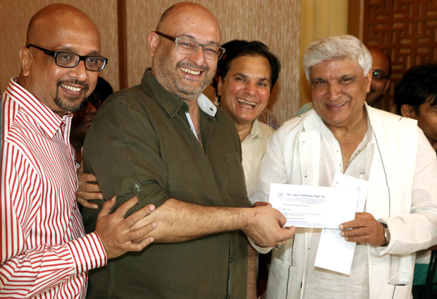 Javed Akhtar distributes Rs. 13 crores royalty to composers and authors Javed Akhtar distributes Rs. 13 crores royalty to composers and authors