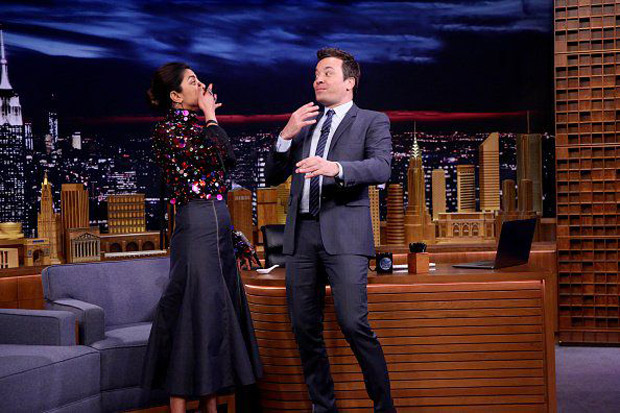 Priyanka Chopra makes her fourth appearance on The Tonight Show starring Jimmy Fallon Priyanka Chopra makes her fourth appearance on The Tonight Show starring Jimmy Fallon
