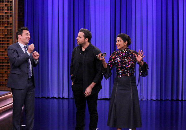 Priyanka Chopra makes her fourth appearance on The Tonight Show starring Jimmy Fallon Priyanka Chopra makes her fourth appearance on The Tonight Show starring Jimmy Fallon
