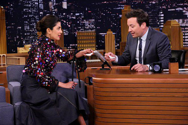 Priyanka Chopra makes her fourth appearance on The Tonight Show starring Jimmy Fallon Priyanka Chopra makes her fourth appearance on The Tonight Show starring Jimmy Fallon