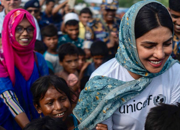 Priyanka Chopra visits Bangladesh as UNICEF ambassador, appeals fans to support Rohingya rehabilitation Priyanka Chopra visits Bangladesh as UNICEF ambassador, appeals fans to support Rohingya rehabilitation