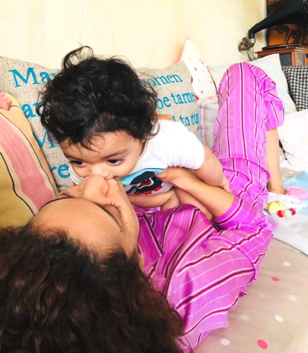 We can’t get over this CUTE picture of Kangana Ranaut kissing her nephew Prithvi Raj We can’t get over this CUTE picture of Kangana Ranaut kissing her nephew Prithvi Raj
