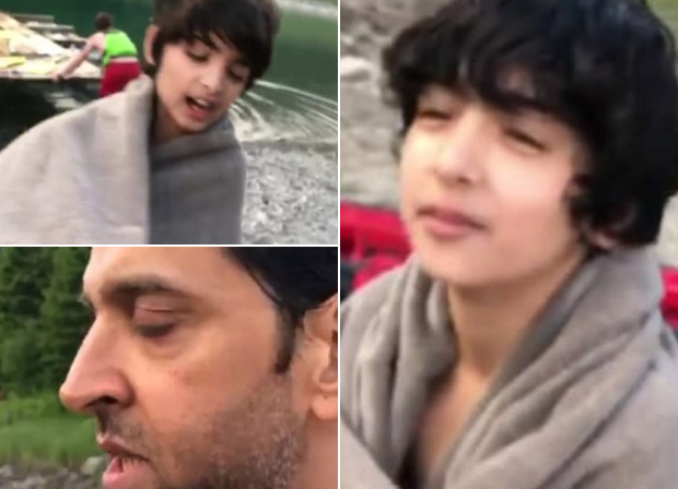 Hrithik Roshan's sons Hridhaan and Hrehaan catch up on the Bihari dialect! Super 30 Effect Hrithik Roshan's sons Hridhaan and Hrehaan catch up on the Bihari dialect!