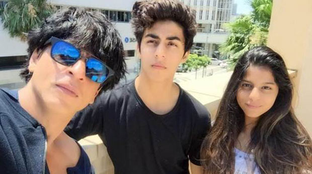 LEAKED: Shah Rukh Khan spotted at Dubai airport with Aryan and Suhana Khan LEAKED: Shah Rukh Khan spotted at Dubai airport with Aryan and Suhana Khan