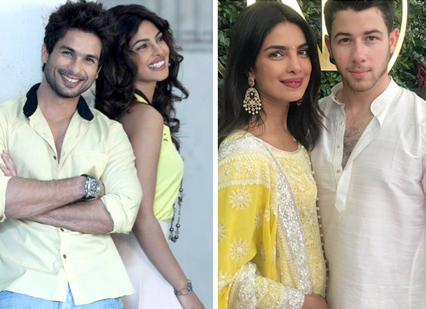 Shahid Kapoor congratulates Priyanka Chopra on her engagement with Nick Jonas Shahid Kapoor congratulates Priyanka Chopra on her engagement with Nick Jonas
