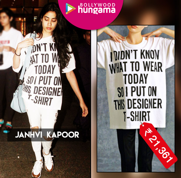 Celebrity Splurges - Janhvi Kapoor