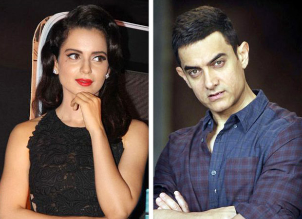 Kangana Ranaut finds support in Aamir Khan Kangana Ranaut finds support in Aamir Khan
