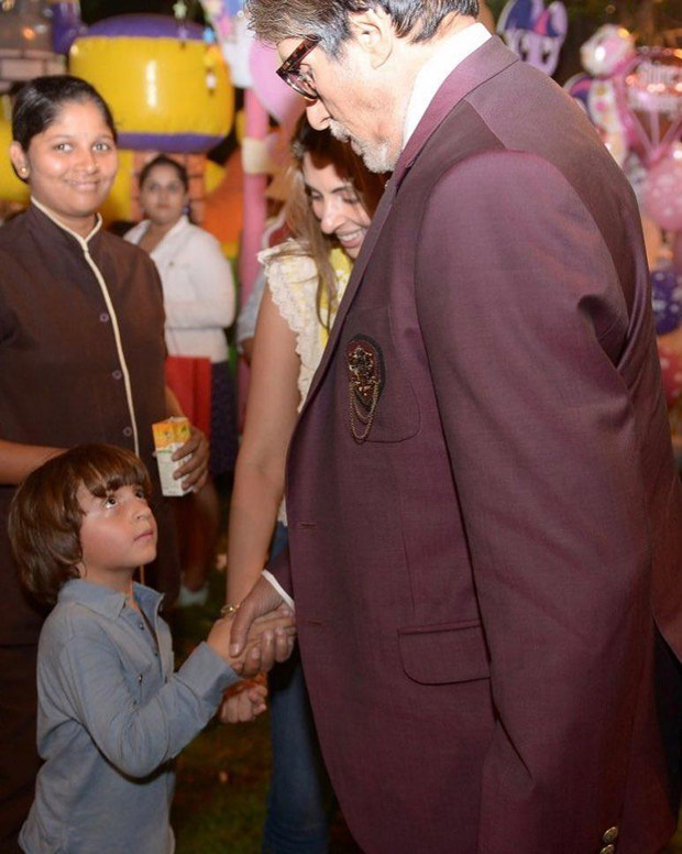CUTE! Amitabh Bachchan reveals Shah Rukh Khan's son AbRam Khan thinks he is his grandfather Amitabh Bachchan reveals Shah Rukh Khan's son AbRam Khan thinks he is his grandfather