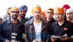 Bhushan Kumar, Remo DSouza, Varun Dhawan and Lizelle Dsouza snapped at the Golden Temple, Amritsar