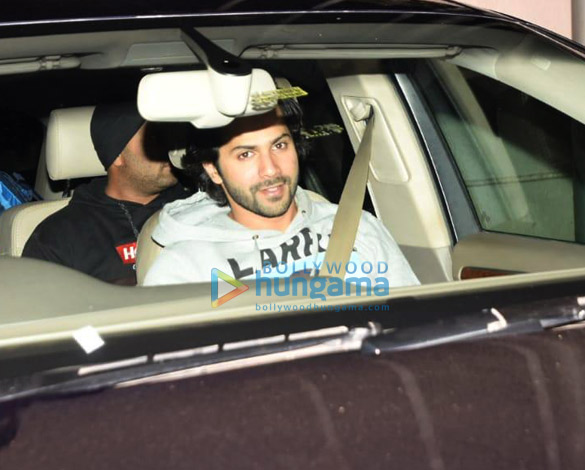 Varun Dhawan and Aditya Roy Kapur snapped at the airport