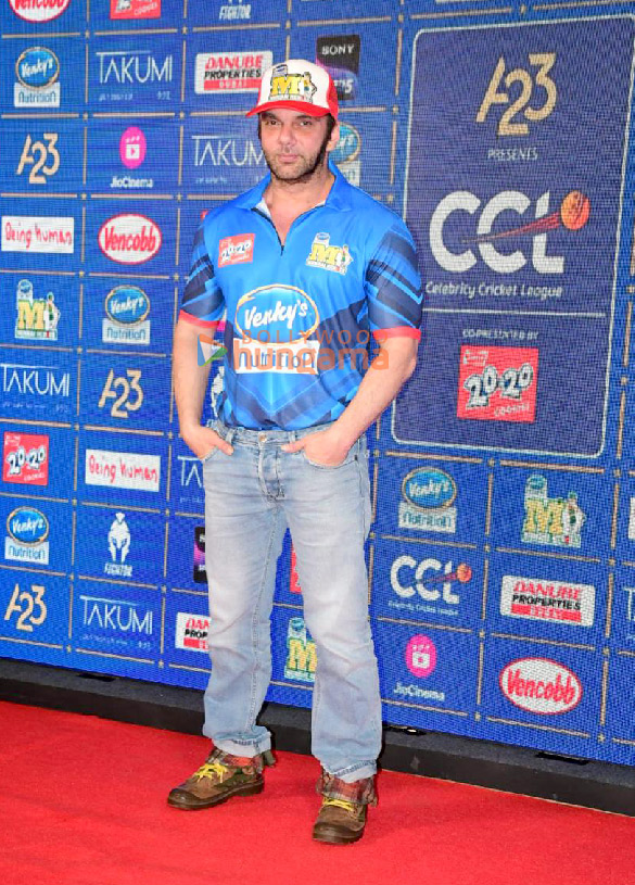 Photos: Bobby Deol, Saqib Saleem and others attend the press conference of CCL team Mumbai Heroes