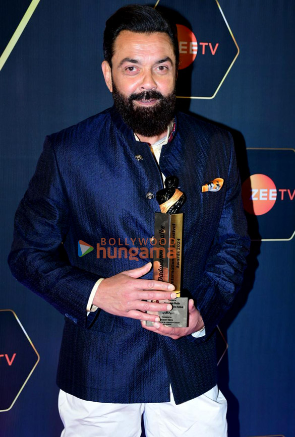 Photos: Shah Rukh Khan, Rani Mukerji, Bobby Deol and others snapped attending the Dadasaheb Phalke Award 2024