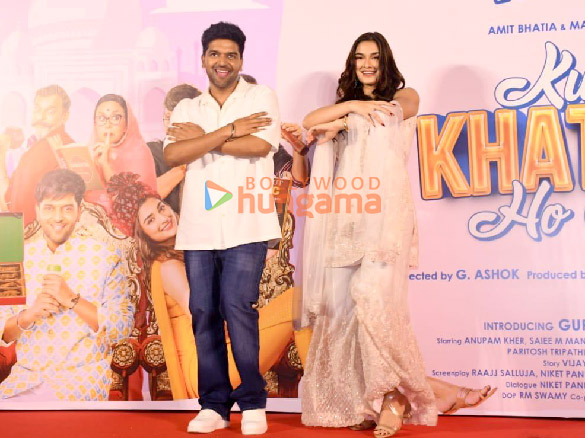 Photos: Guru Randhawa, Saiee Manjrekar and others snapped at Kuch Khattaa Ho Jaay trailer launch
