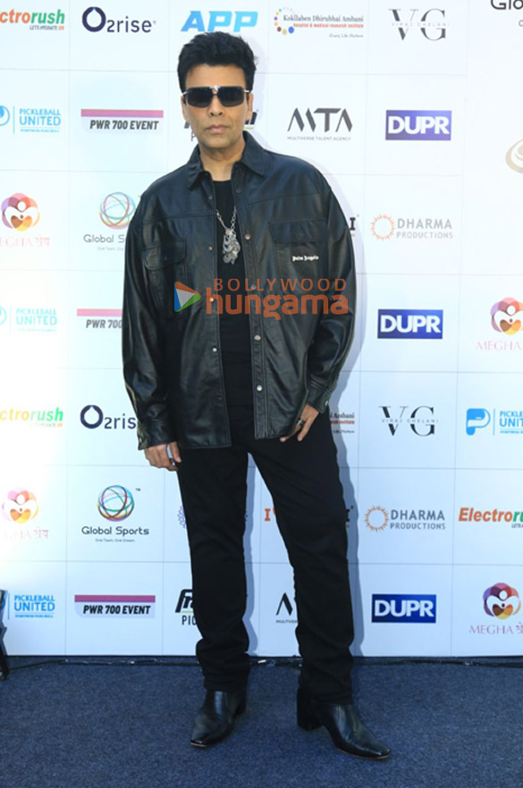 Photos: Karan Johar, Shashank Khaitan, Sanya Malhotra and others snapped at Indian Open 2024 - Pickleball Tournament