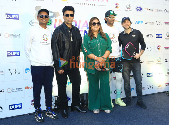 Photos: Karan Johar, Shashank Khaitan, Sanya Malhotra and others snapped at Indian Open 2024 - Pickleball Tournament