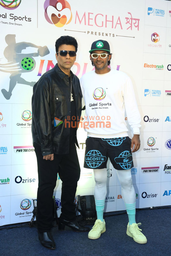 Photos: Karan Johar, Shashank Khaitan, Sanya Malhotra and others snapped at Indian Open 2024 - Pickleball Tournament