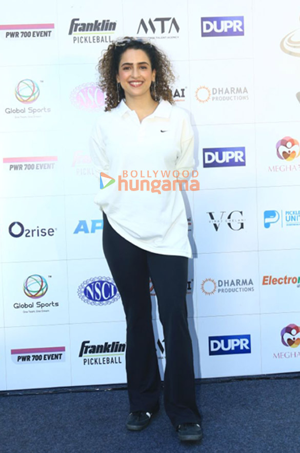Photos: Karan Johar, Shashank Khaitan, Sanya Malhotra and others snapped at Indian Open 2024 - Pickleball Tournament
