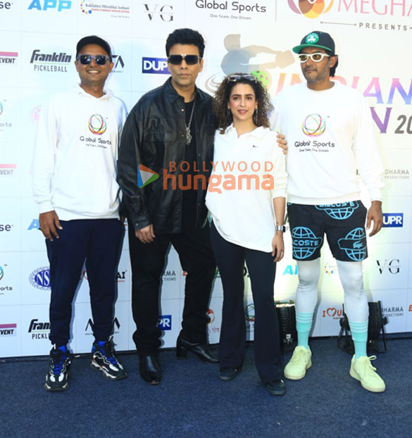 Photos: Karan Johar, Shashank Khaitan, Sanya Malhotra and others snapped at Indian Open 2024 - Pickleball Tournament