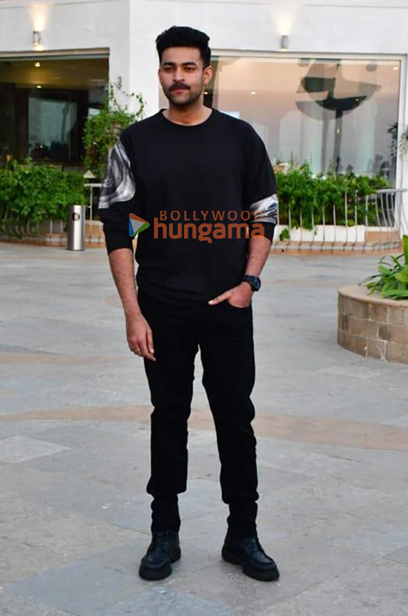 Photos: Manushi Chhillar and Varun Tej snapped promoting their film Operation Valentine