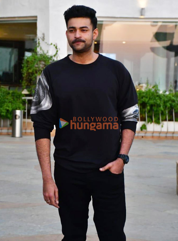 Photos: Manushi Chhillar and Varun Tej snapped promoting their film Operation Valentine