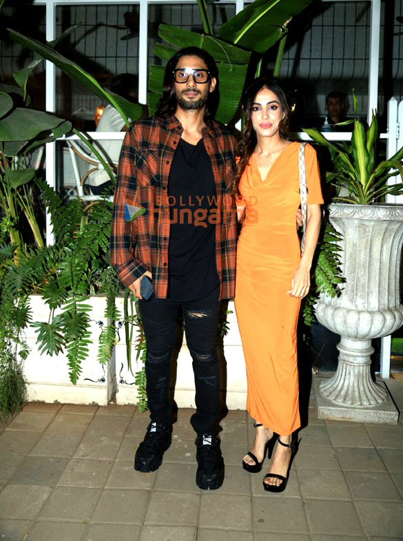 Photos: Prateik Babbar and Priya Banerjee snapped in Bandra