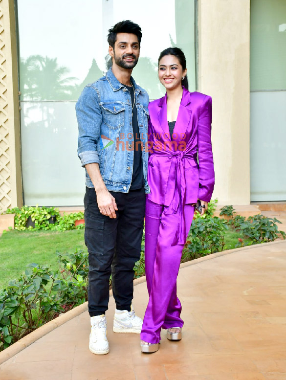 Photos: Reem Samir Shaikh, Karan Wahi and Jennifer Winget snapped promoting Raisinghani vs Raisinghani at JW Marriott, Juhu