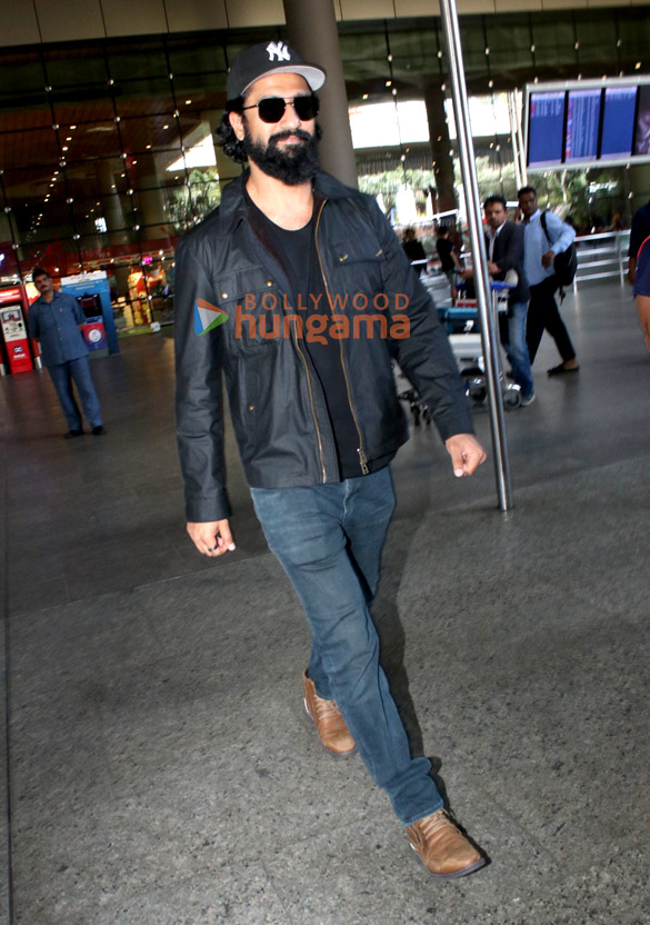 Photos: Sanya Malhotra, Riteish Deshmukh, Karan Johar and others snapped at the airport