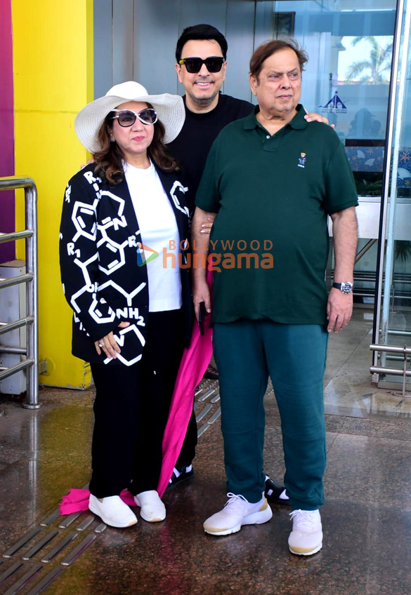 Photos: Shilpa Shetty Shetty, Raj Kundra and others snapped at Goa airport