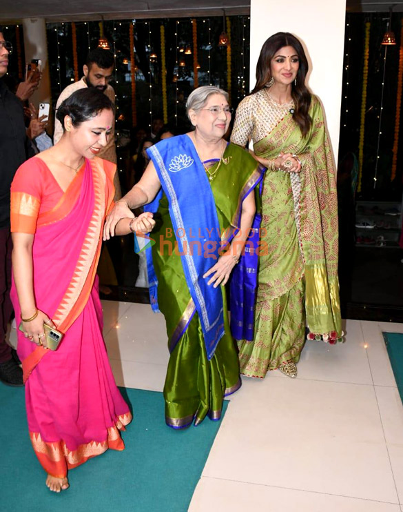 Photos: Shilpa Shetty snapped at the launch of Dr Hansaji Yogendra’s latest book The Sattvik Kitchen
