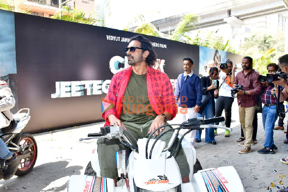 Photos: Vidyut Jammwal, Arjun Rampal, Nora Fatehi and Aditya Datt snapped at Crakk – Jeetegaa… Toh Jiyegaa trailer launch
