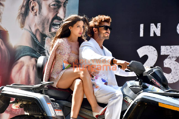 Photos: Vidyut Jammwal, Arjun Rampal, Nora Fatehi and Aditya Datt snapped at Crakk – Jeetegaa… Toh Jiyegaa trailer launch