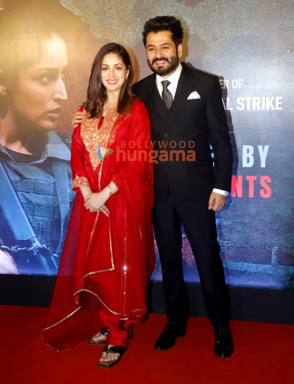 Photos: Yami Gautam Dhar, Aditya Dhar, Mrunal Thakur and others snapped at the special screening of Article 370