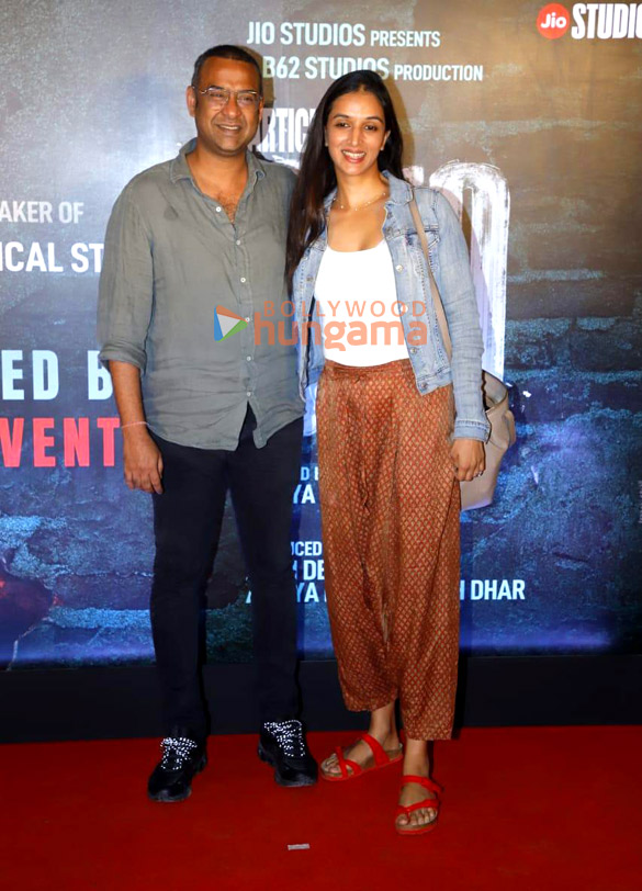 Photos: Yami Gautam Dhar, Aditya Dhar, Mrunal Thakur and others snapped at the special screening of Article 370