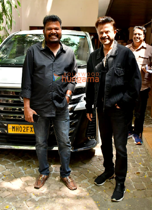 Photos: Director Shankar meets Anil Kapoor at his residence in Juhu