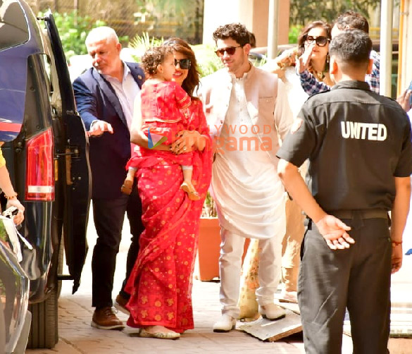 Photos: Priyanka Chopra Jonas, Nick Jonas snapped with daughter Malti Chopra Jonas