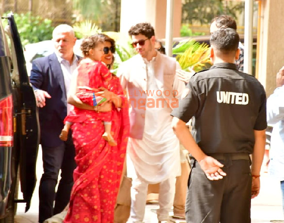 Photos: Priyanka Chopra Jonas, Nick Jonas snapped with daughter Malti Chopra Jonas