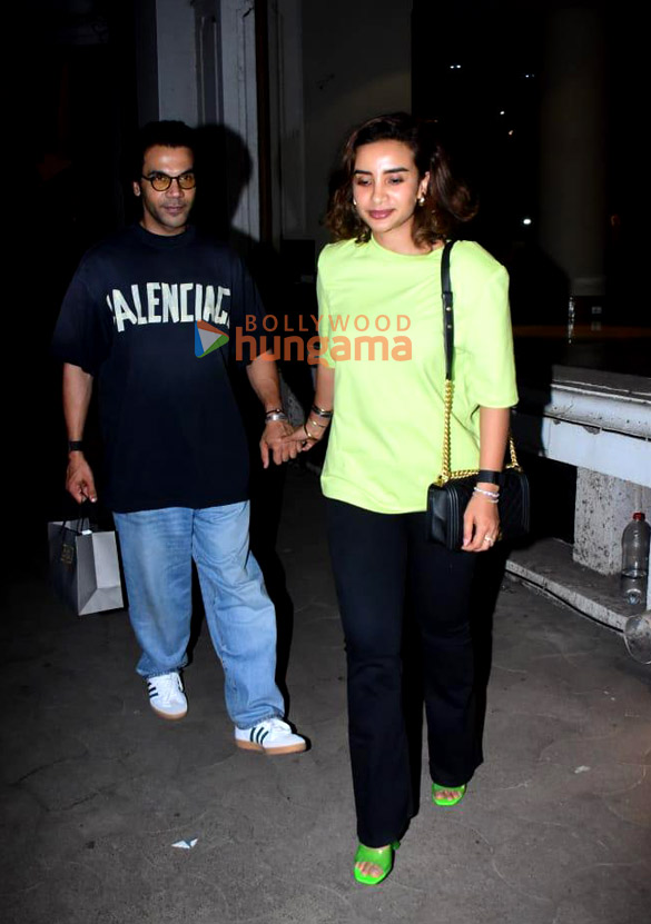 Photos: Rajkummar Rao, Patralekha, Shriya Saran and others snapped in Bandra