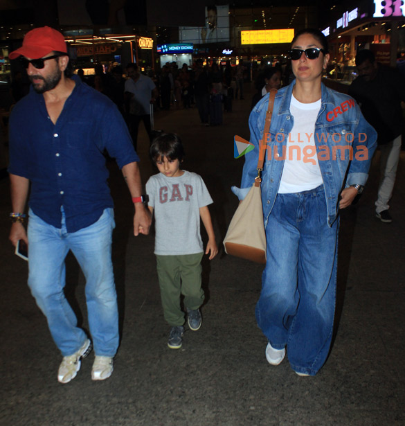 Photos: Saif Ali Khan, Kareena Kapoor Khan, Priyanka Chopra Jonas and Nick Jonas snapped at the airport