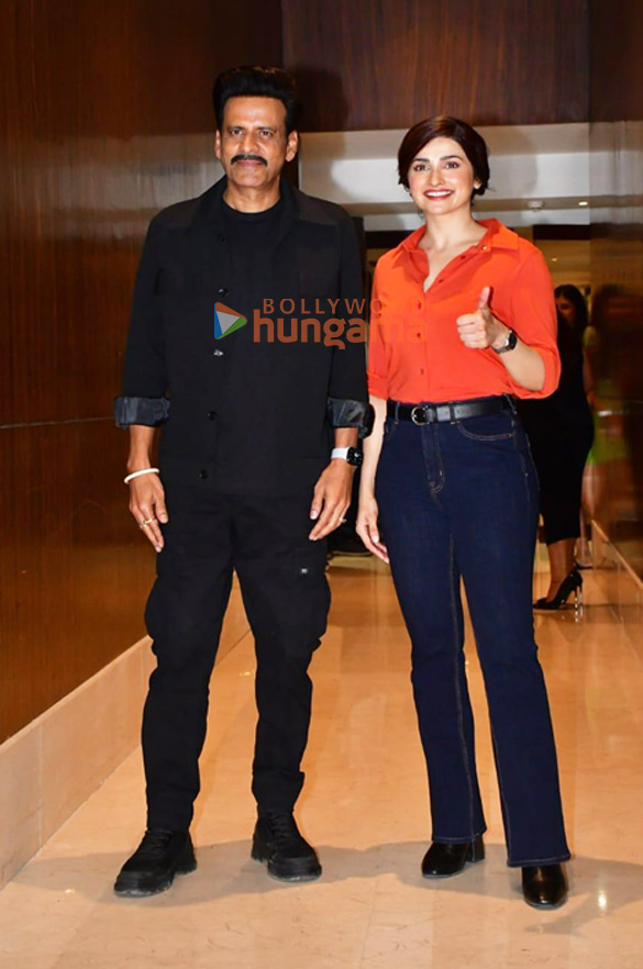 Photos: Manoj Bajpayee, Prachi Desai and others snapped at Silence 2: The Night Owl Bar Shootout trailer launch