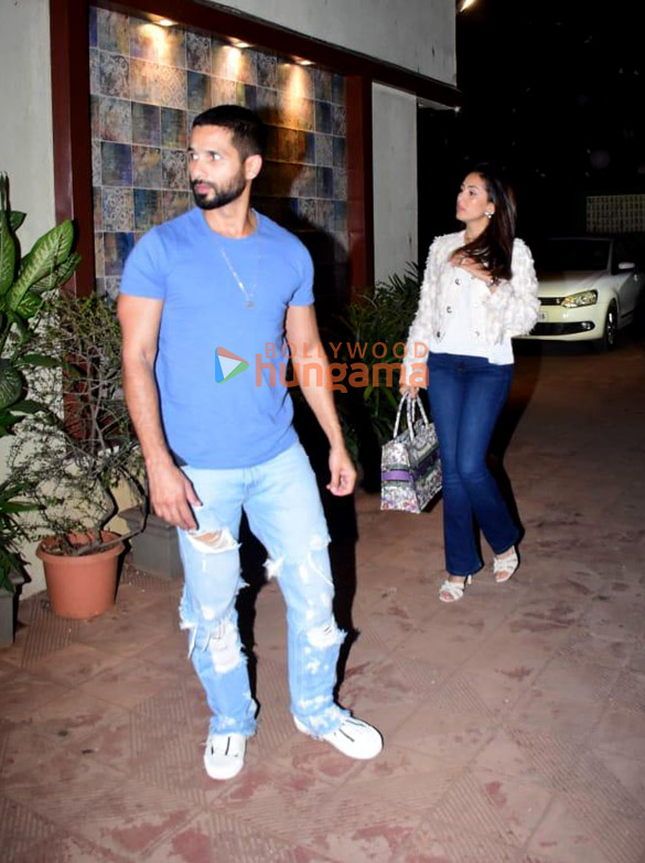 Photos: Shahid Kapoor and Mira Rajput Kapoor snapped in Bandra