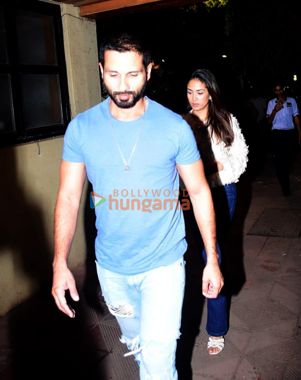 Photos: Shahid Kapoor and Mira Rajput Kapoor snapped in Bandra
