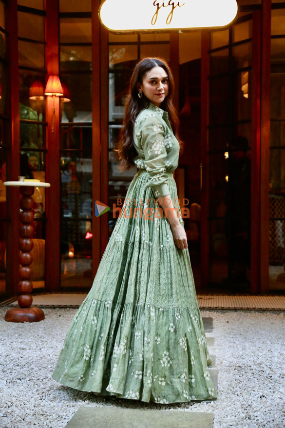 Photos: Aditi Rao Hydari snapped at Gigi restaurant in Bandra