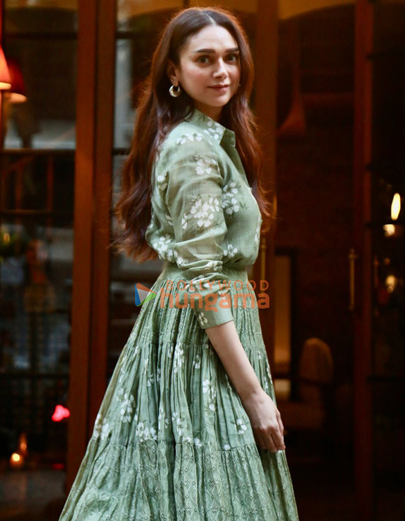 Photos: Aditi Rao Hydari snapped at Gigi restaurant in Bandra