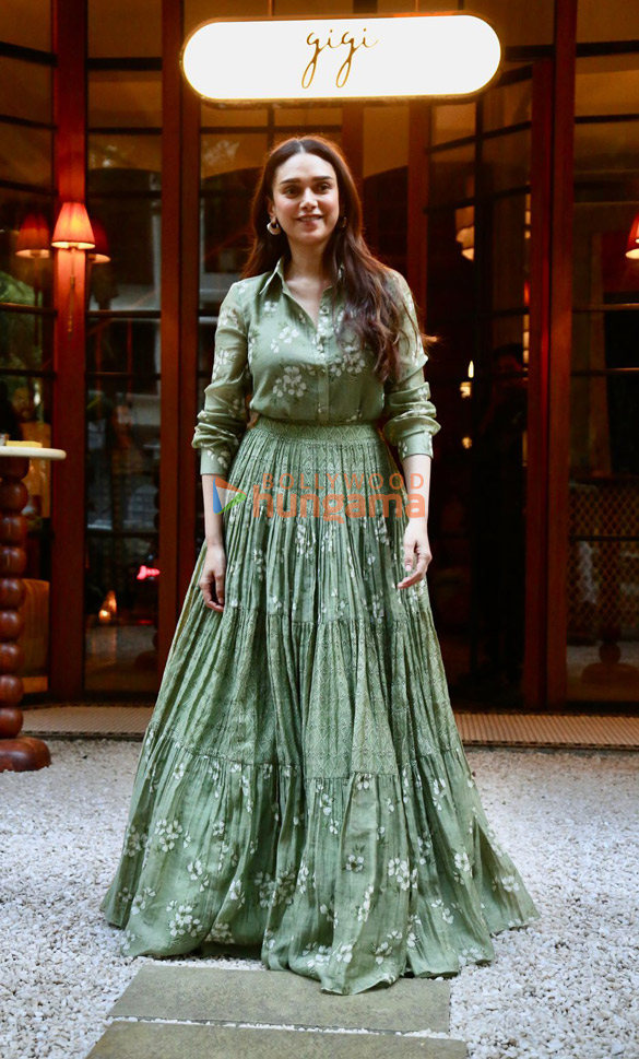 Photos: Aditi Rao Hydari snapped at Gigi restaurant in Bandra