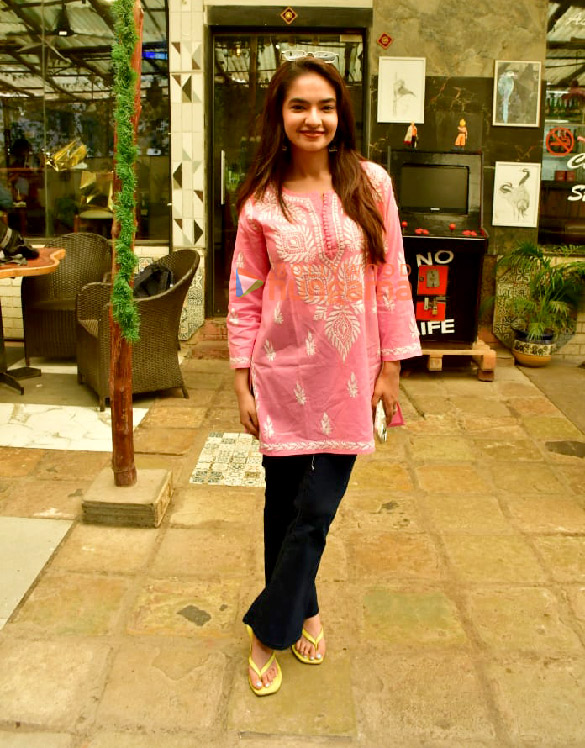Photos: Anushka Sen snapped in Andheri